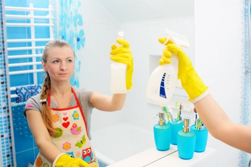 Professional sofa cleaning service for a Brompton living room sofa