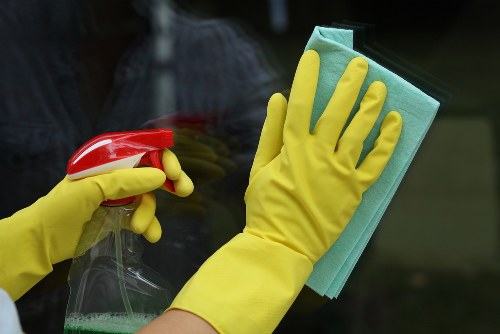 Regular cleaning service working in a Brompton home interior