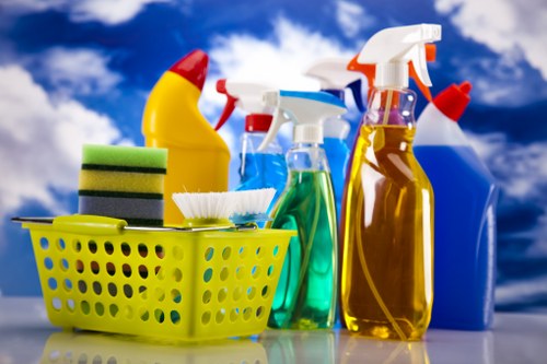Cleaner maintaining a tidy kitchen in Brompton