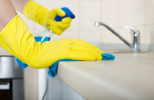 Professional carpet cleaners Brompton removing embedded dirt