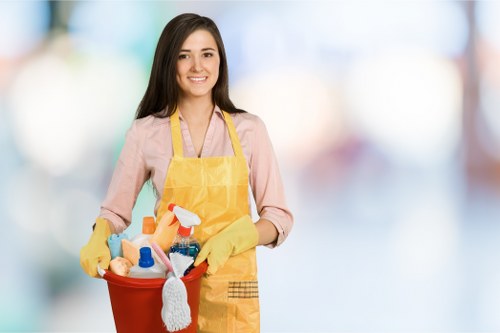 Regular house cleaning tasks in a Brompton kitchen and bathroom