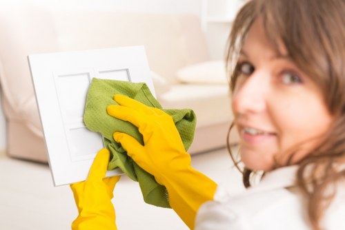 Commercial one off cleaning for a local Brompton business space